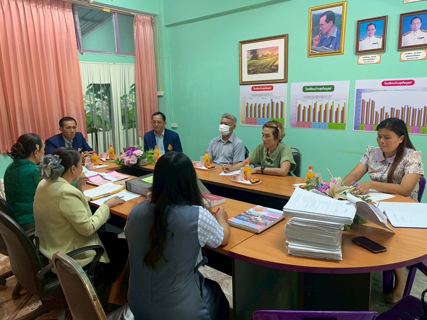 การนิเทศ ติดตาม ก่อนเปิดภาคเรียนที่ 1/2568